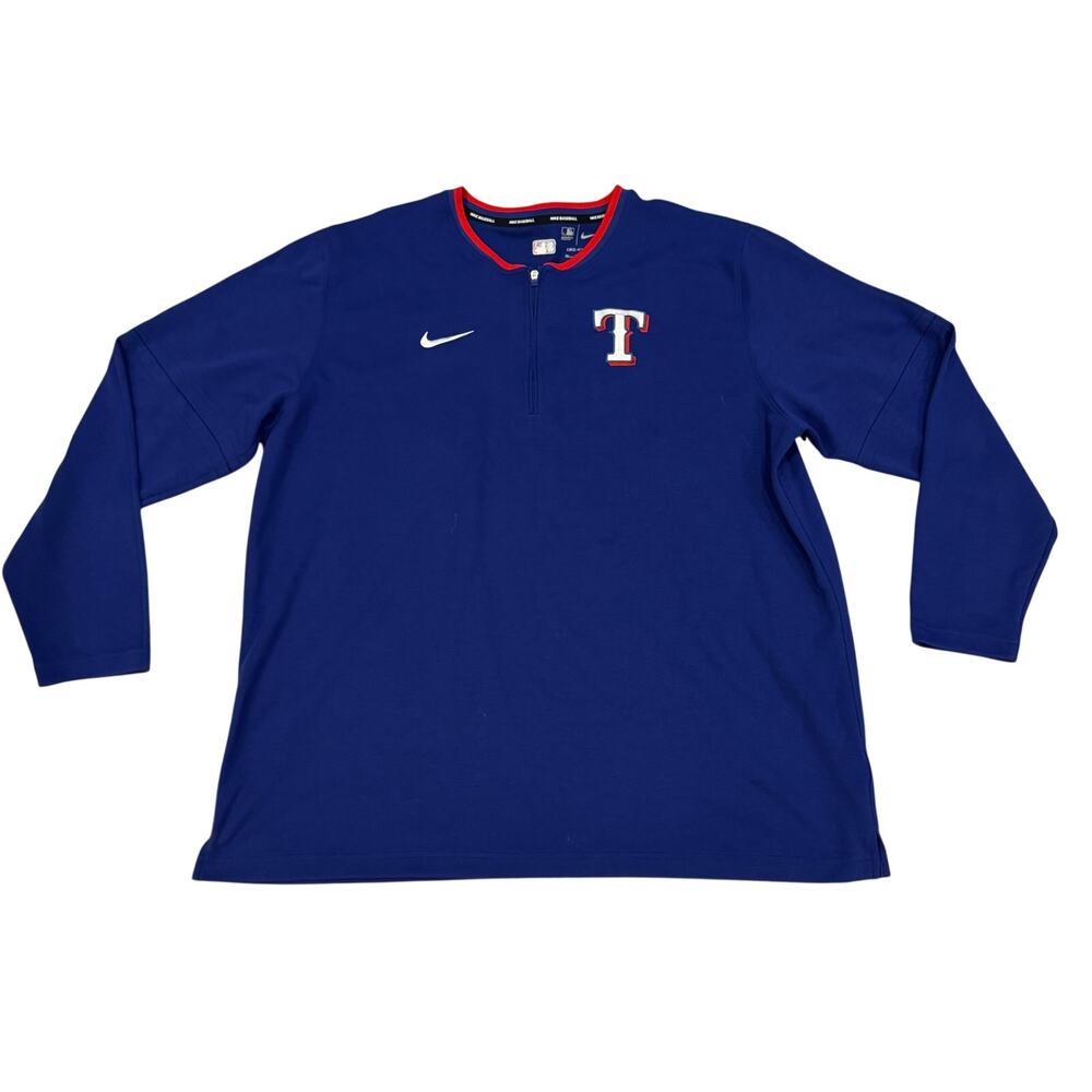 Nike Texas Rangers Authentic Collection Pullover Men's XXL